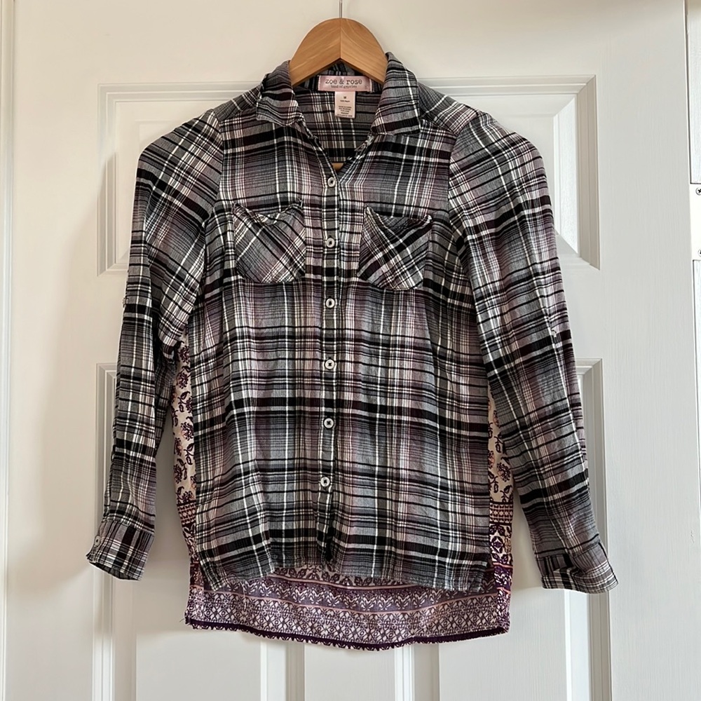 Girls button Down